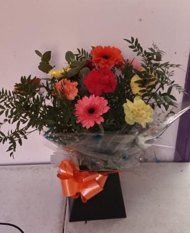 Gerbera & Carnation Bouquet